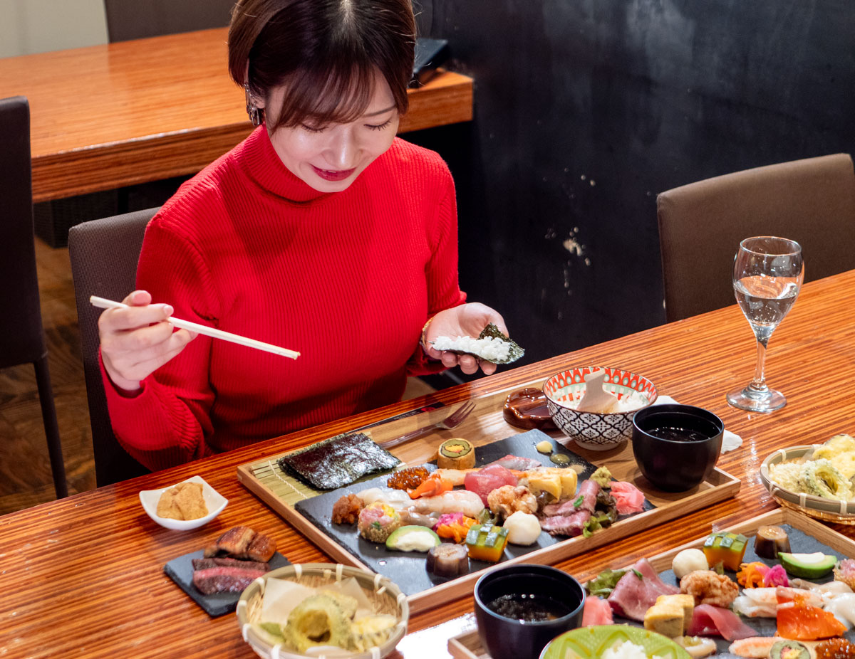 A masterpiece only you can create — no sushi chef required.